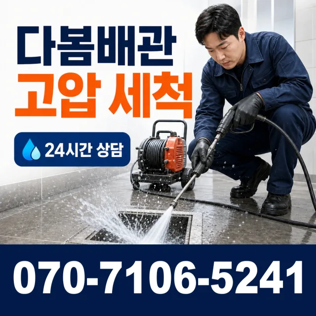 설악면 사룡리 배관고압세척 상담 이미지 4